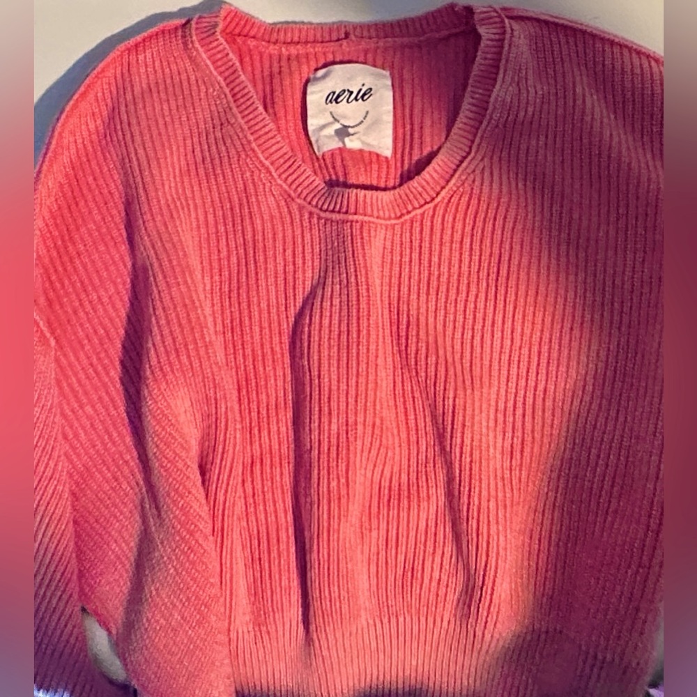 Aerie Women's Pink Sweater